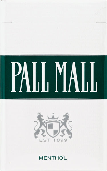 347308 - PALL MALL WHITE MENTHOL KING BOX / 10CT
