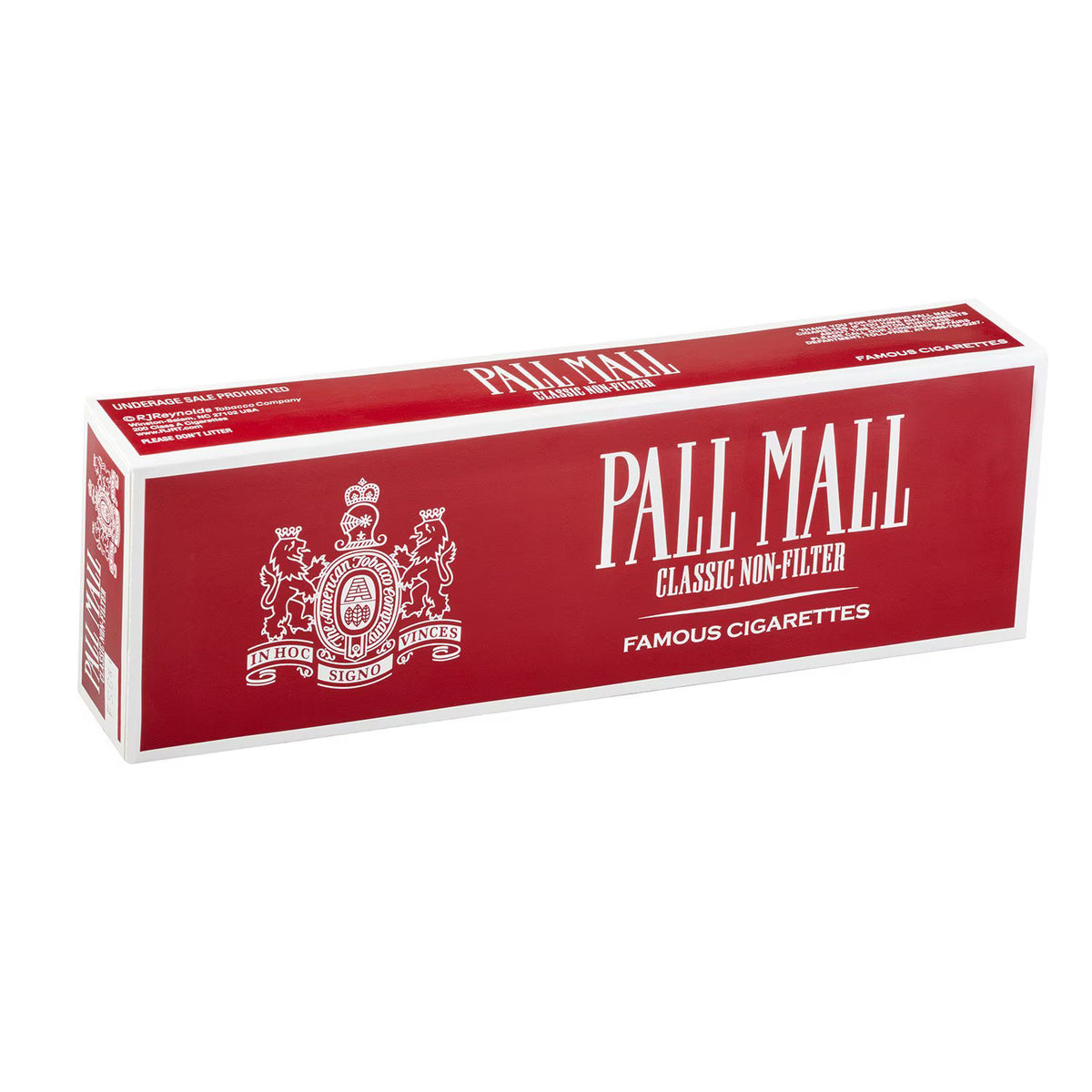PALL MALL CLASSIC NON FILTER KING BOX / 10CT