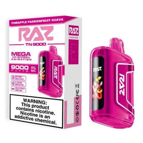 RAZ TN9000 Disposable Vape 5CT/Display
