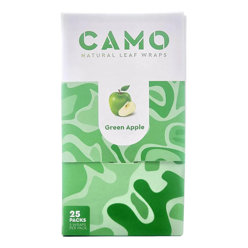 CAMO Natural Leaf Wraps 5ct 25pk