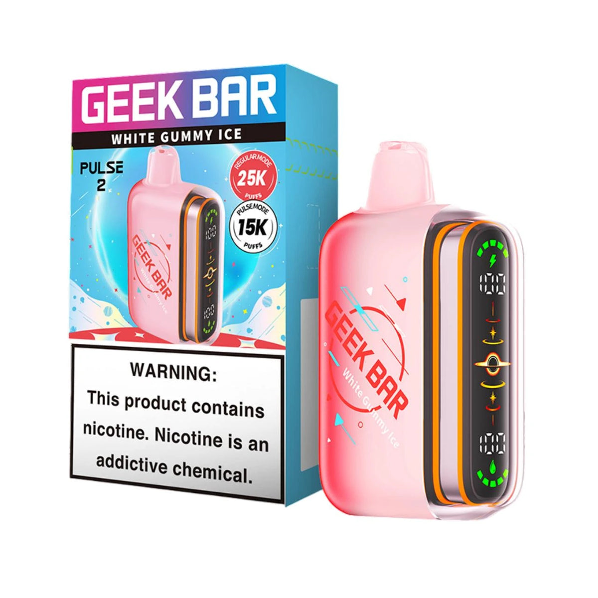 Geek Bar Pulse 2 25000 Puffs Disposable Vape 5CT/Display