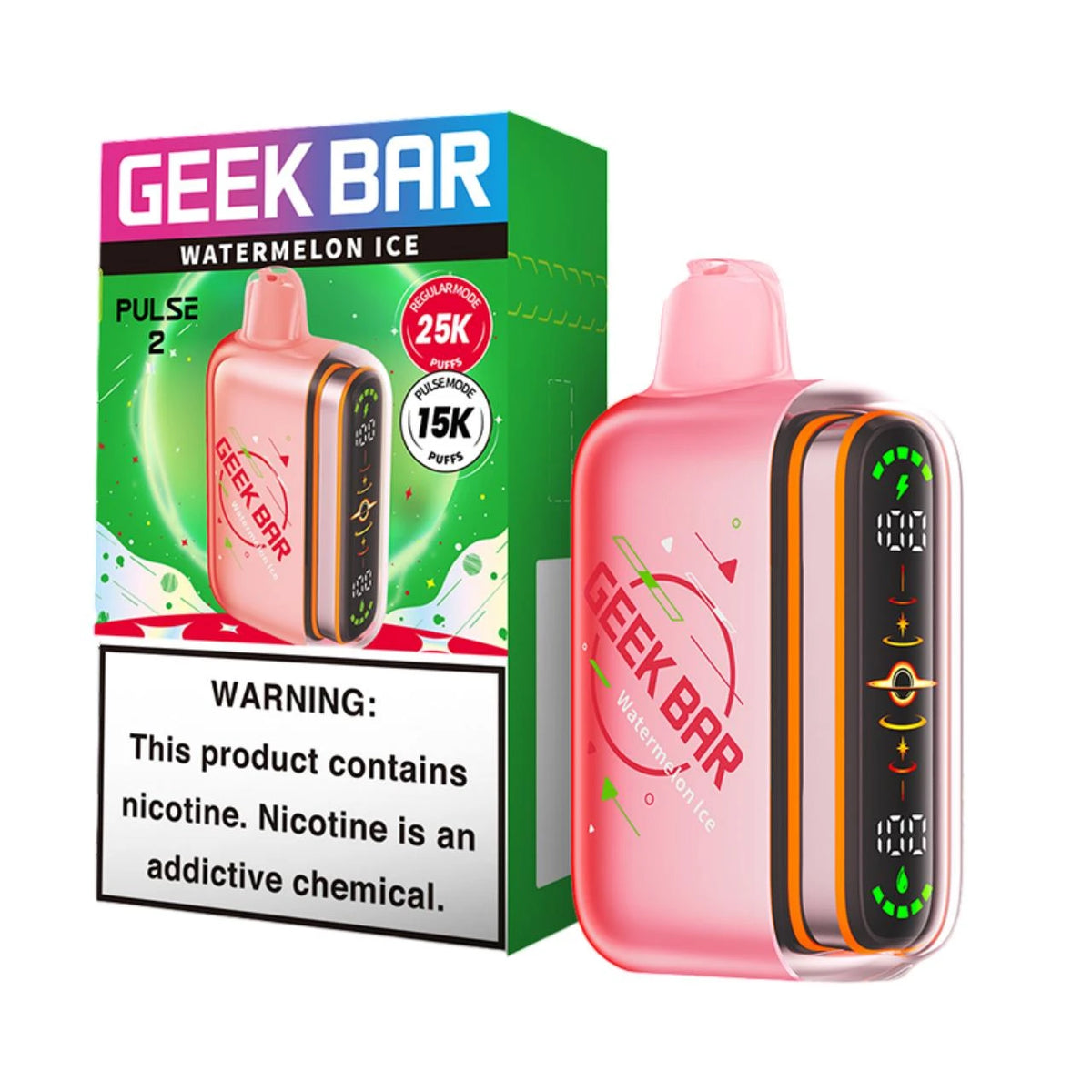 Geek Bar Pulse 2 25000 Puffs Disposable Vape 5CT/Display