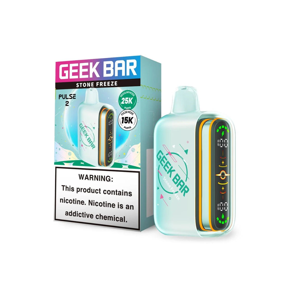 Geek Bar Pulse 2 25000 Puffs Disposable Vape 5CT/Display