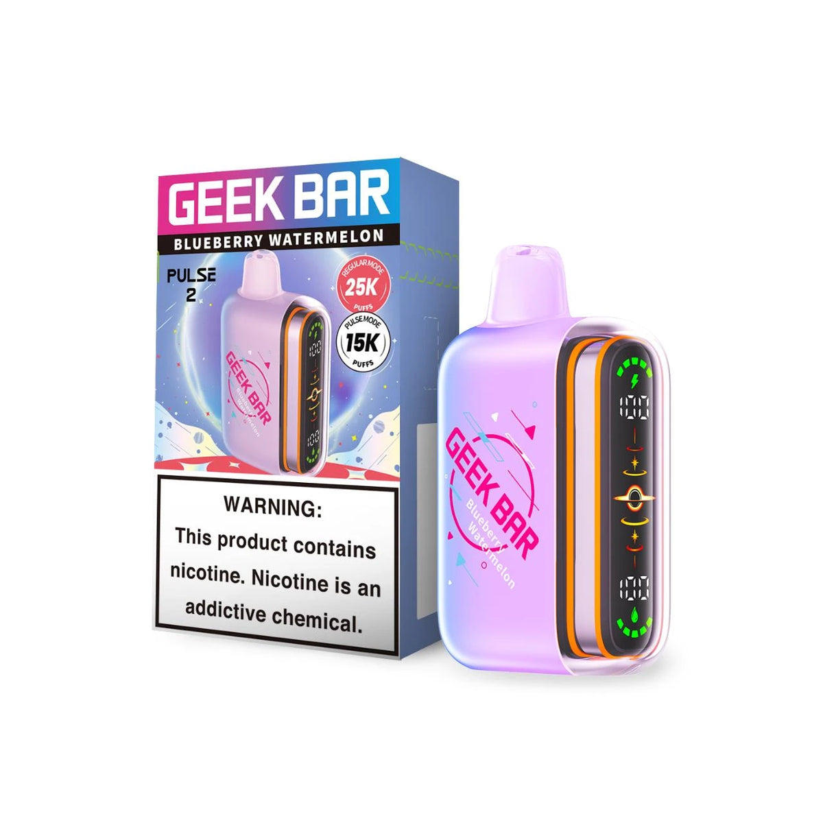Geek Bar Pulse 2 25000 Puffs Disposable Vape 5CT/Display