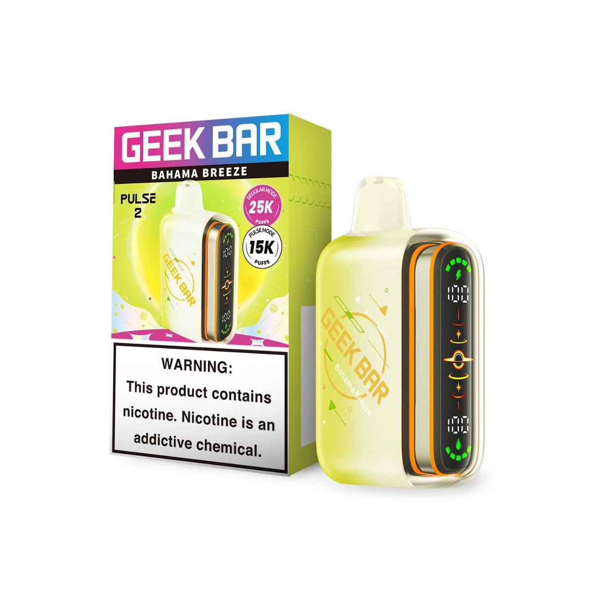 Geek Bar Pulse 2 25000 Puffs Disposable Vape 5CT/Display