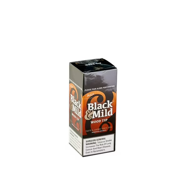 Black & Mild Tipped Cigarillos - 25 Count Singles Box