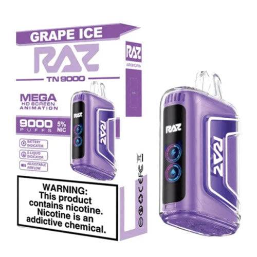 RAZ TN9000 Disposable Vape 5CT/Display