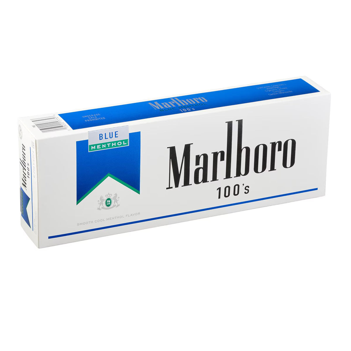 MARLBORO MENTHOL BLUE 100 BOX / 10CT