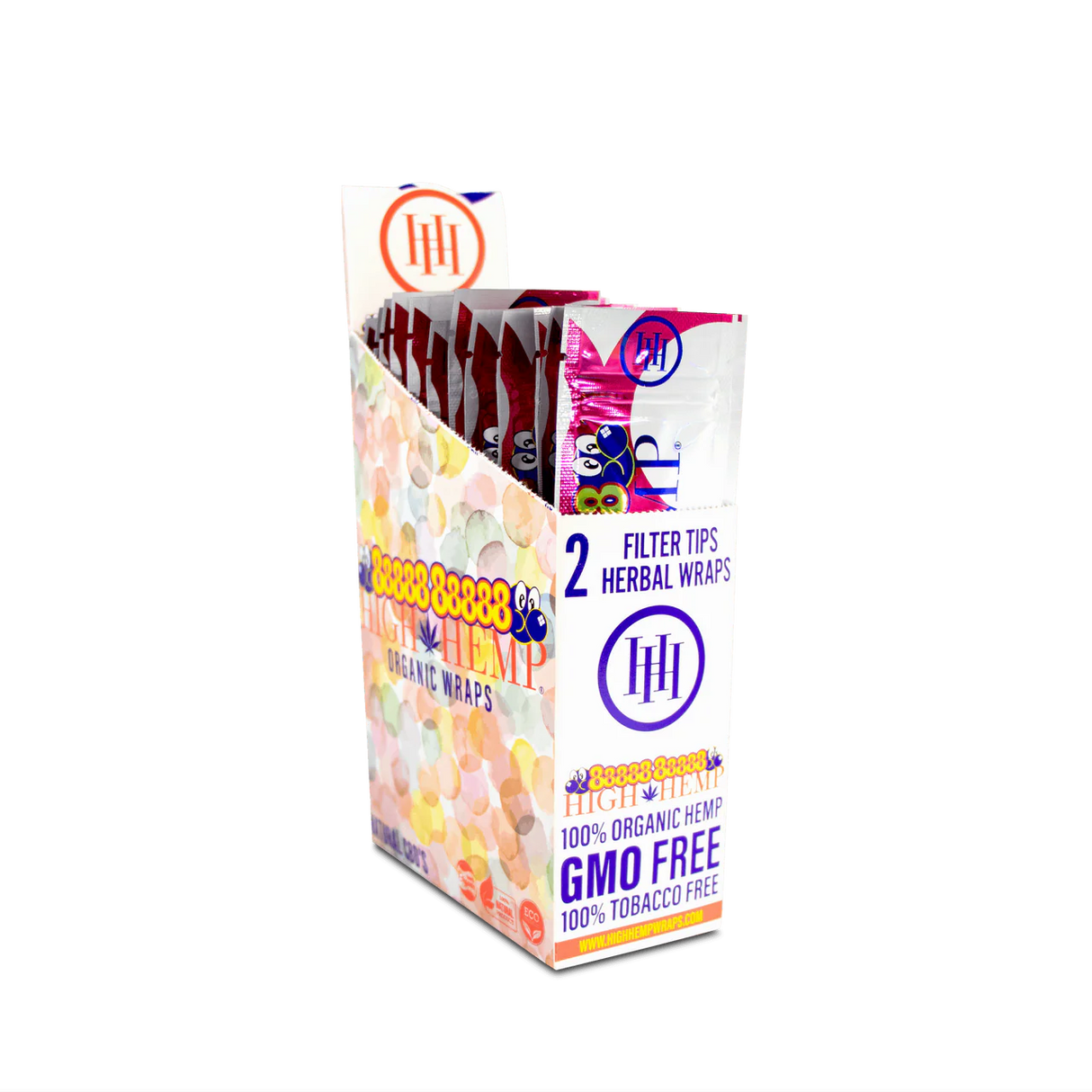 High Hemp Herbal Wraps 2ct 25pk