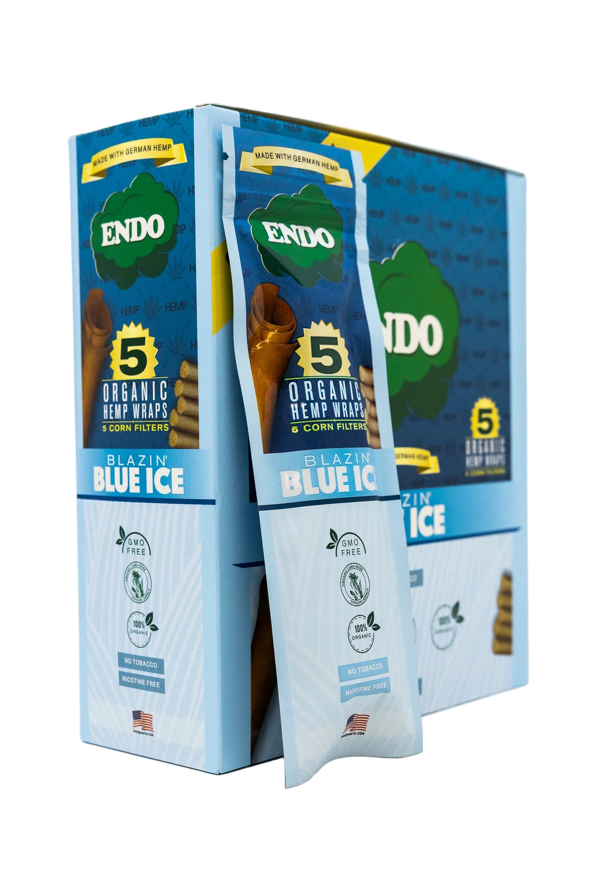 Endo Organic Hemp Wraps 4ct 15pk