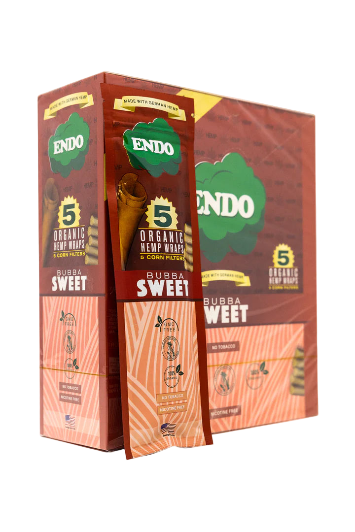 Endo Organic Hemp Wraps 4ct 15pk