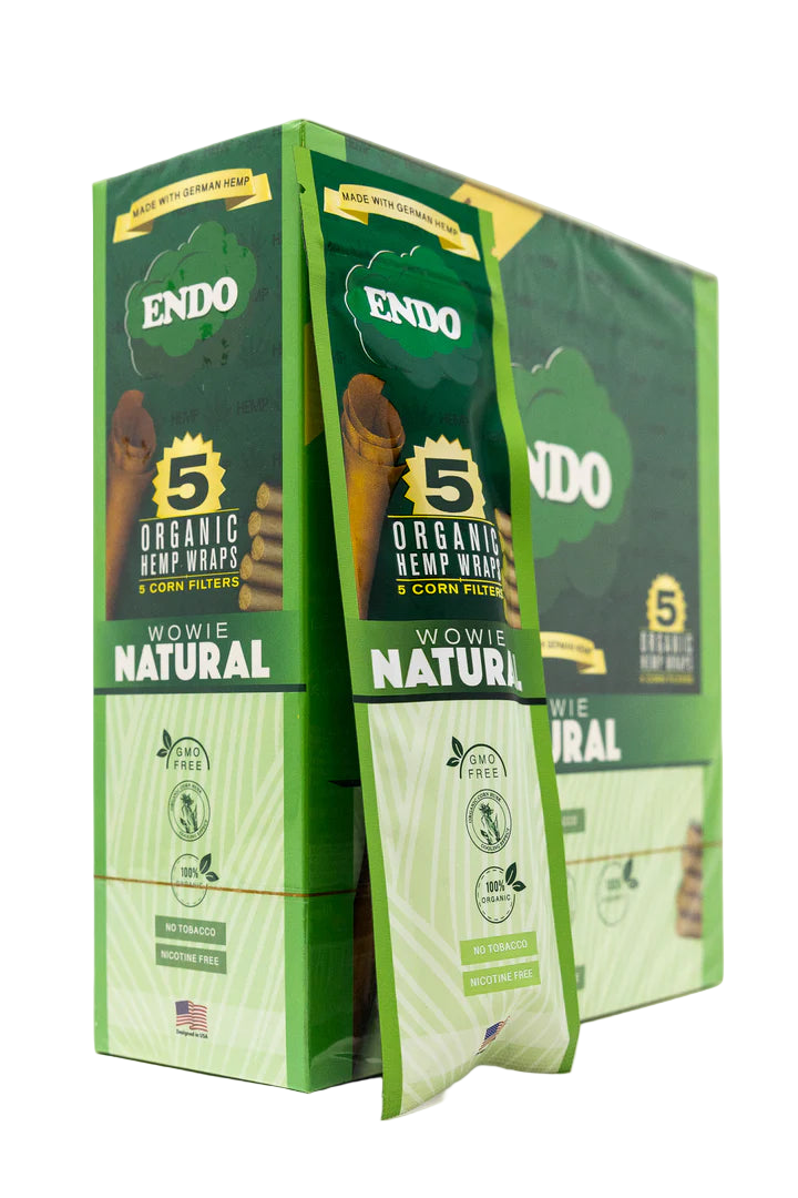 Endo Organic Hemp Wraps 4ct 15pk