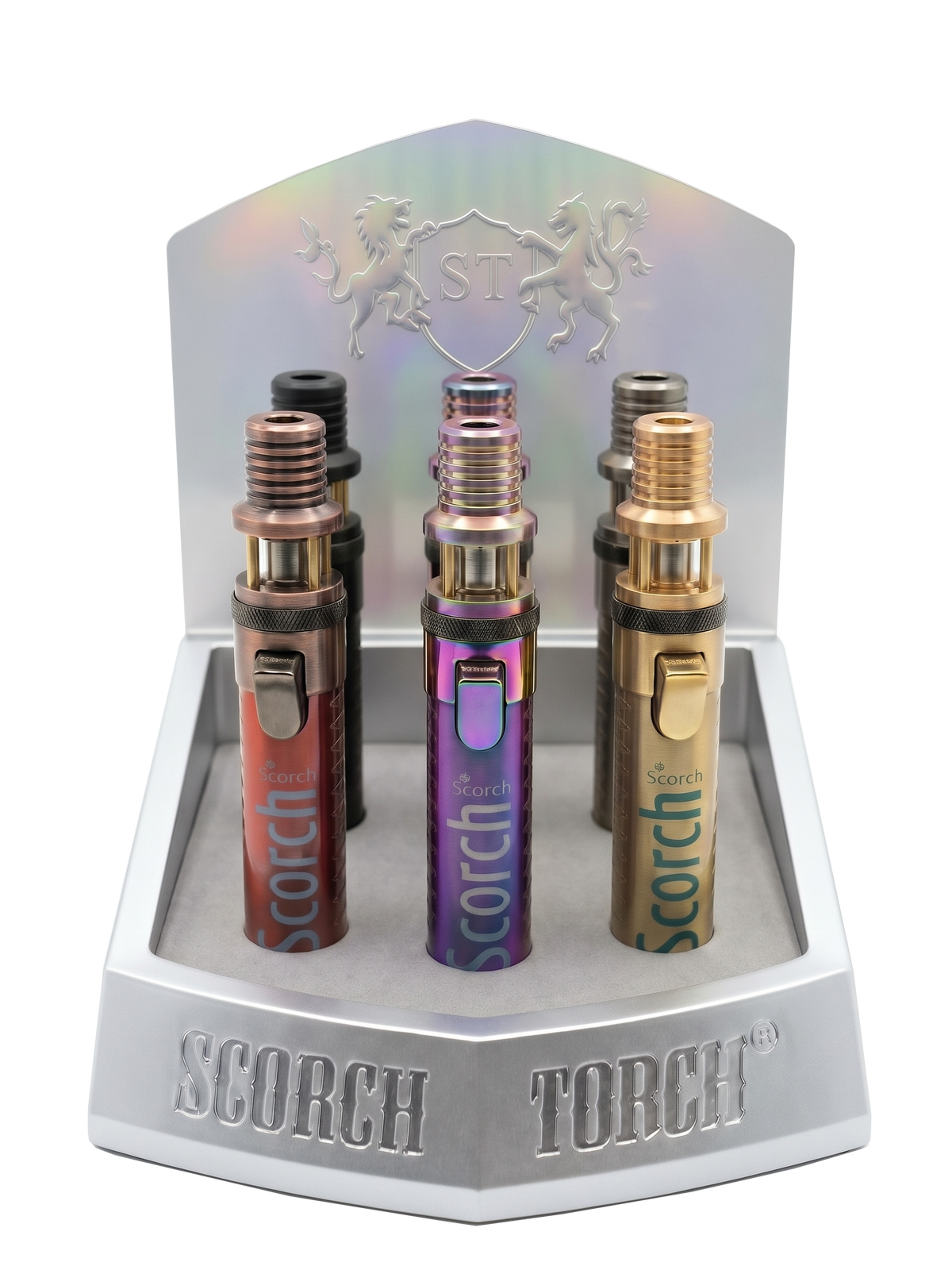 Scorch Torch Butane Lighter Display