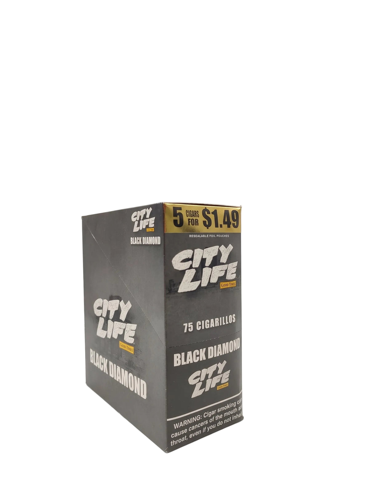 City Life Cigarillos 5 for $1.49 (15-Count Box of 5-Packs)