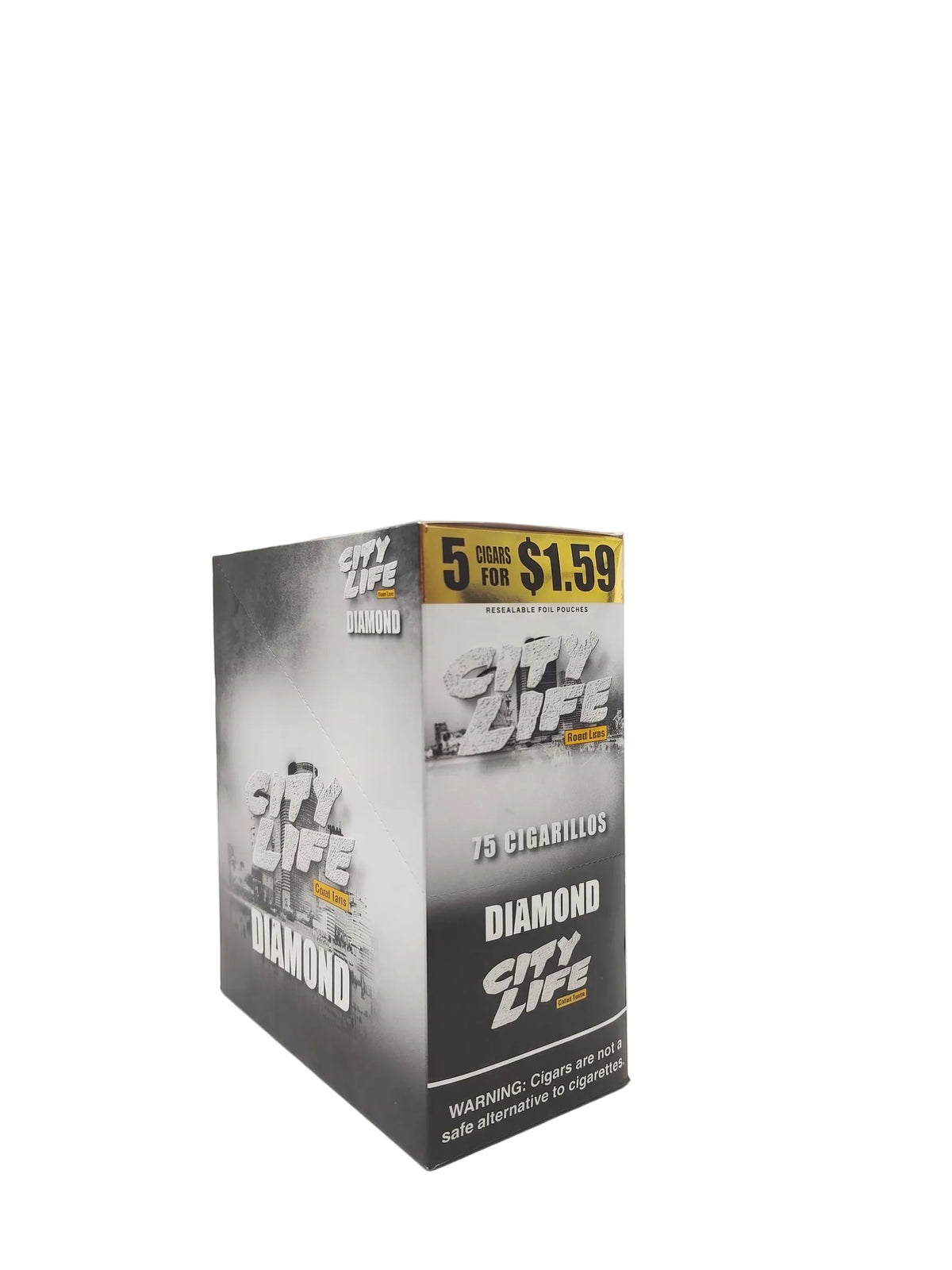 City Life Cigarillos 5 for $1.59 (15-Count Box of 5-Packs)