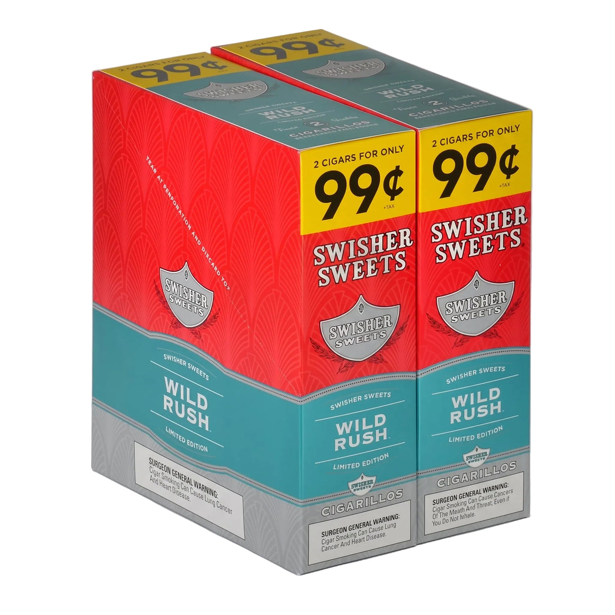 Swisher Sweets Cigarillos for 0.99$ - 15 Count Box of 2 Packs