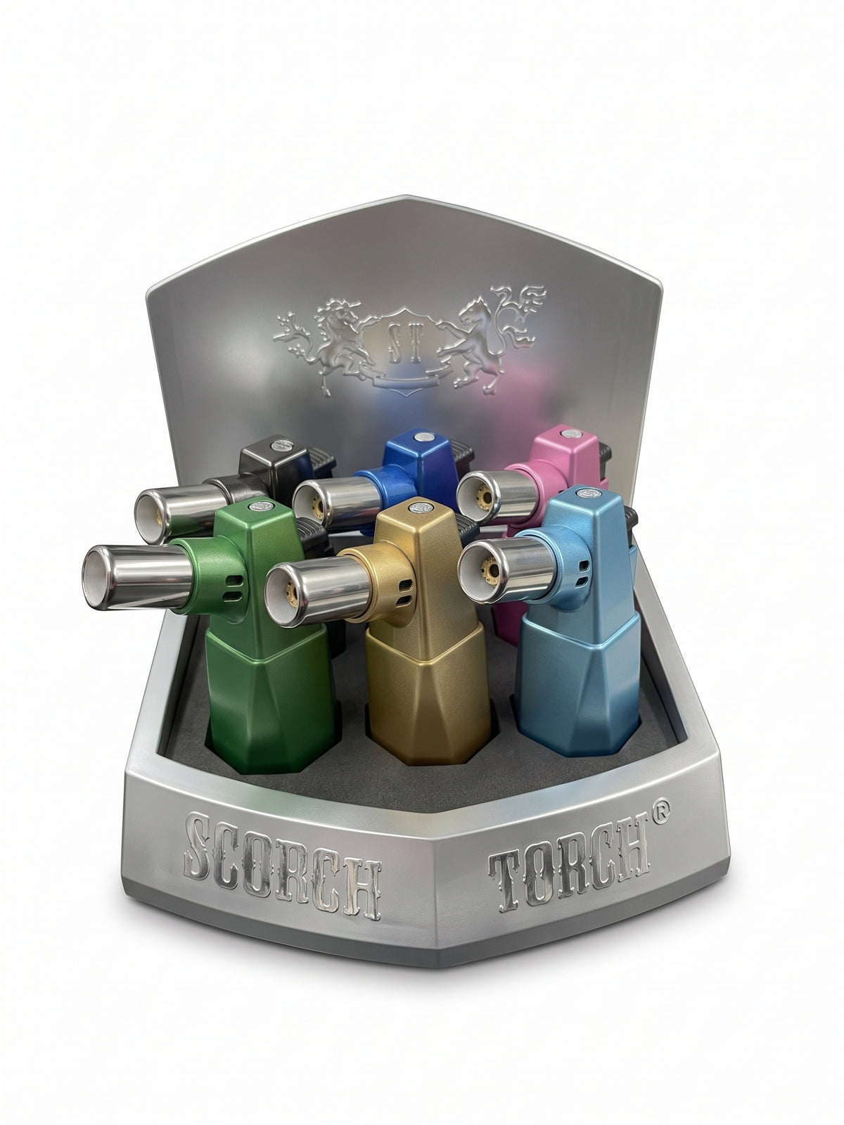 Scorch Torch Butane Lighter Display