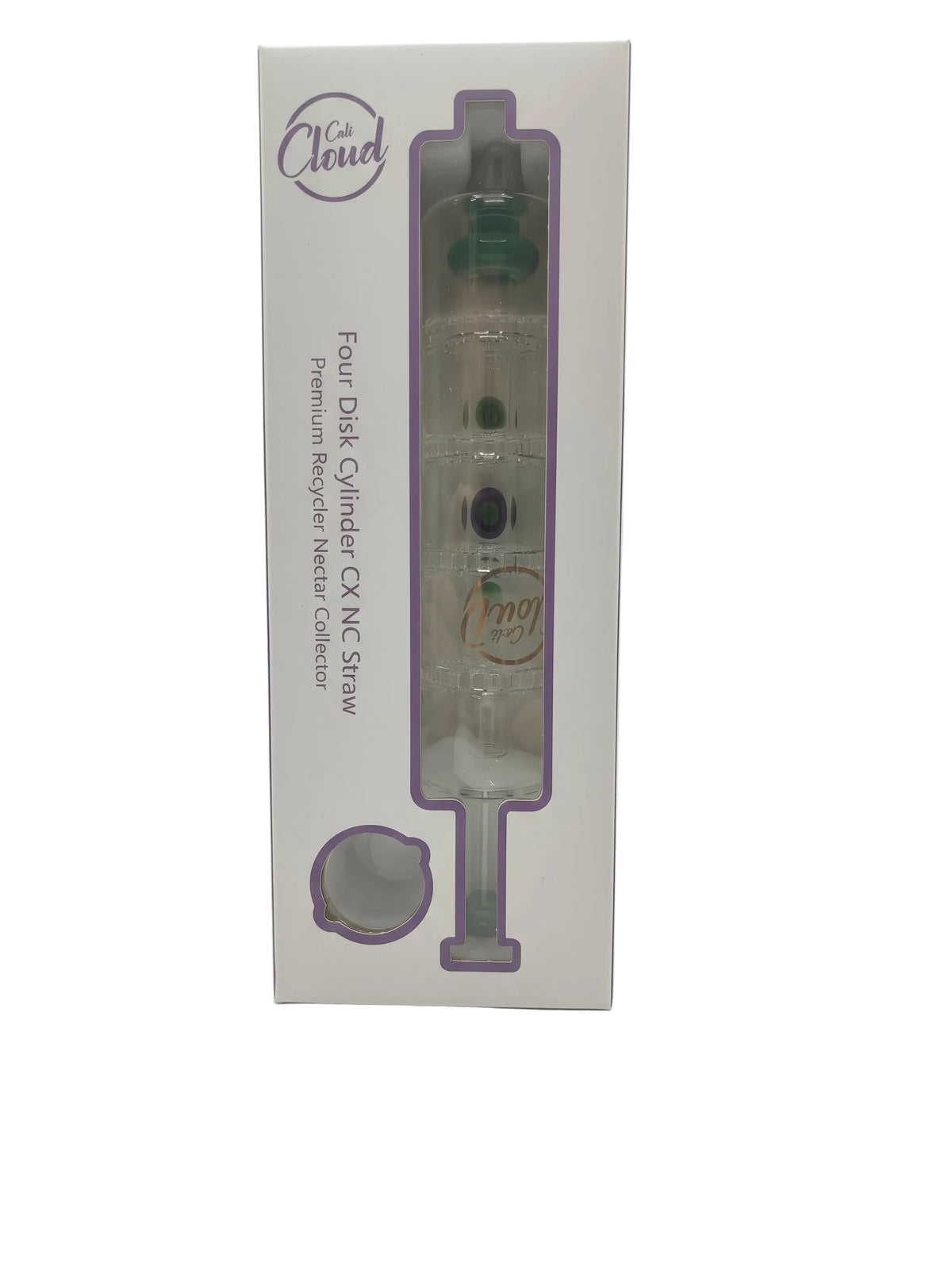 CX Four Disk Cylinder Nectar Collector