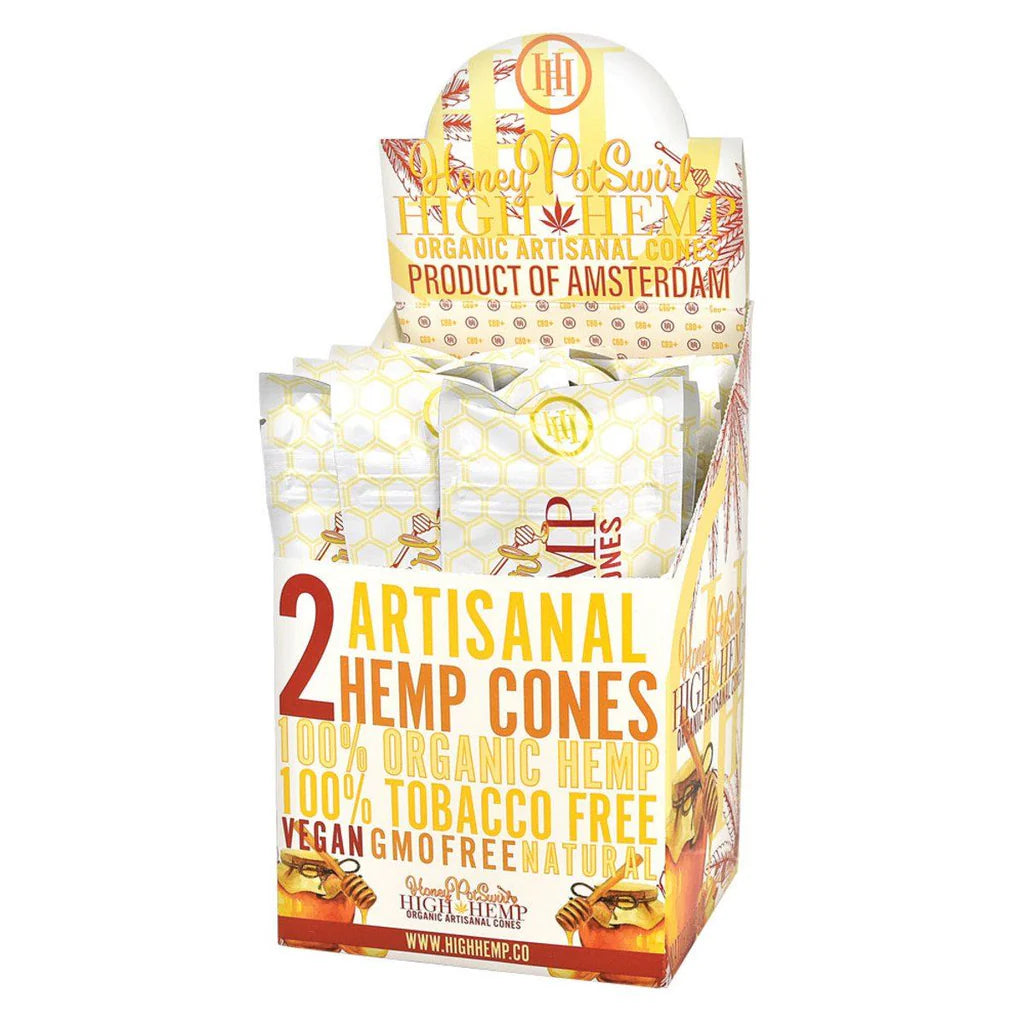 High Hemp Cones Honey Pot 2ct 15pk
