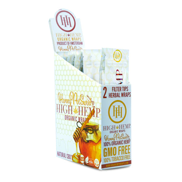 High Hemp Herbal Wraps 2ct 25pk