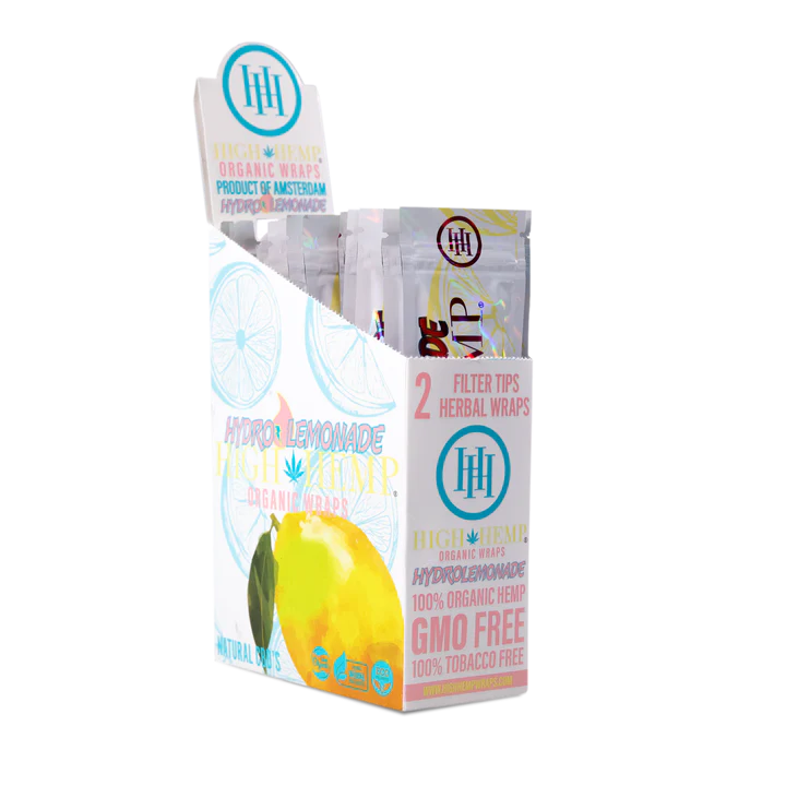 High Hemp Herbal Wraps 2ct 25pk