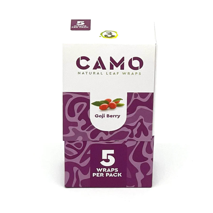 CAMO Natural Leaf Wraps 5ct 25pk