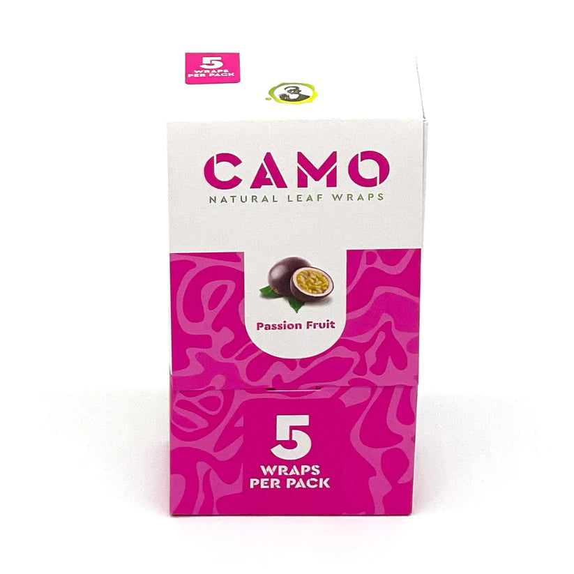 CAMO Natural Leaf Wraps 5ct 25pk