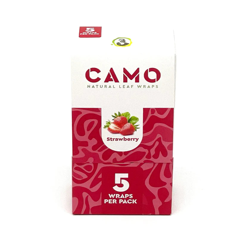 CAMO Natural Leaf Wraps 5ct 25pk