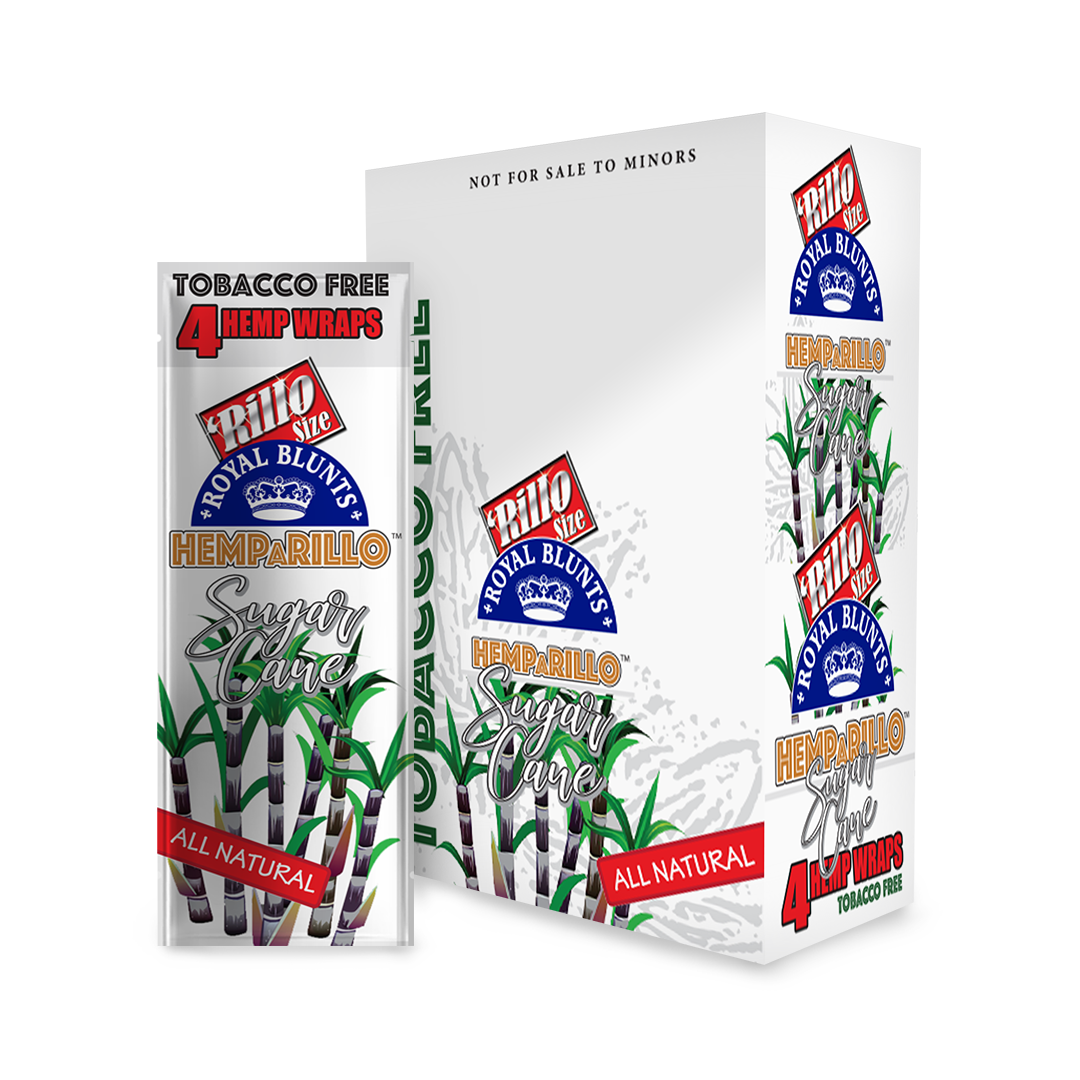 Royal Blunts Hemparillos – Premium Tobacco-Free Wraps 15ct / 4pk Display