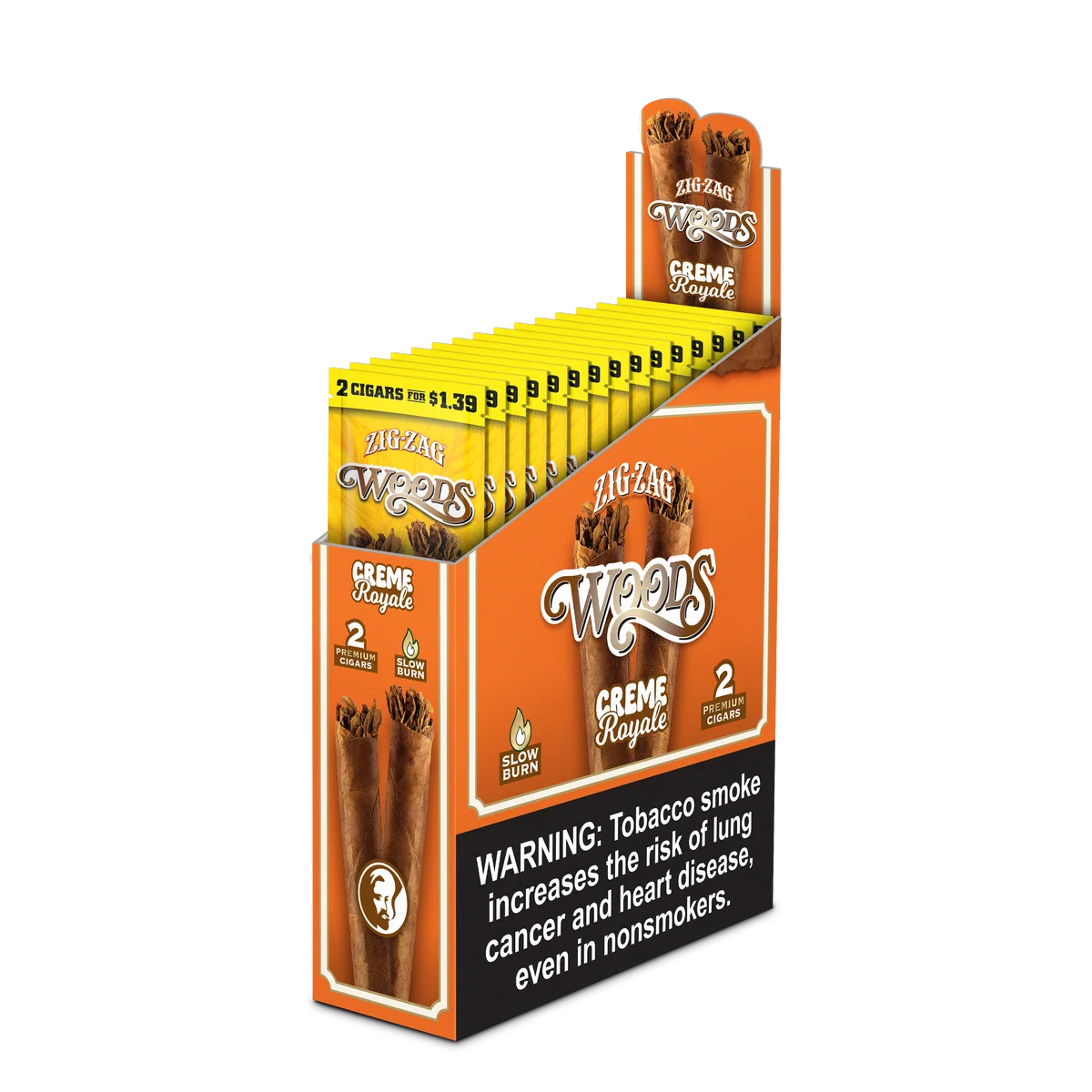 Zig-Zag Woodz - 15 Count Box of 2 Packs