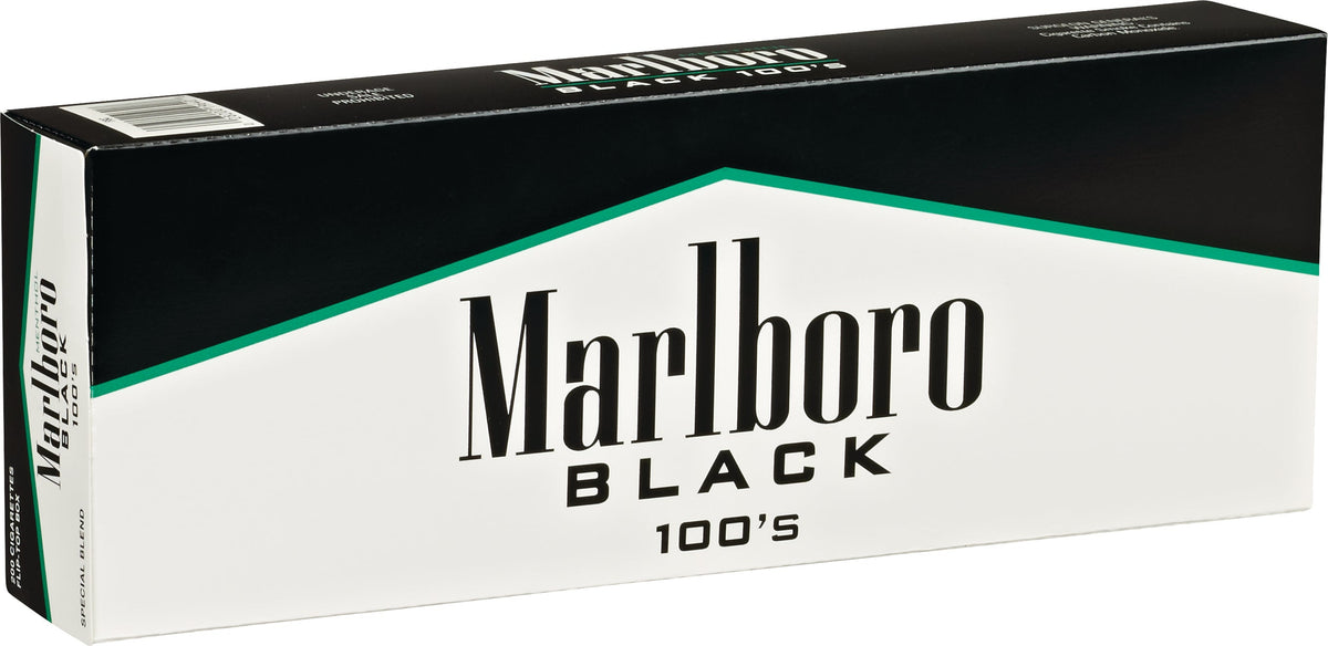 MARLBORO BLACK MENTHOL SPECIAL BLEND 100 BOX / 10CT