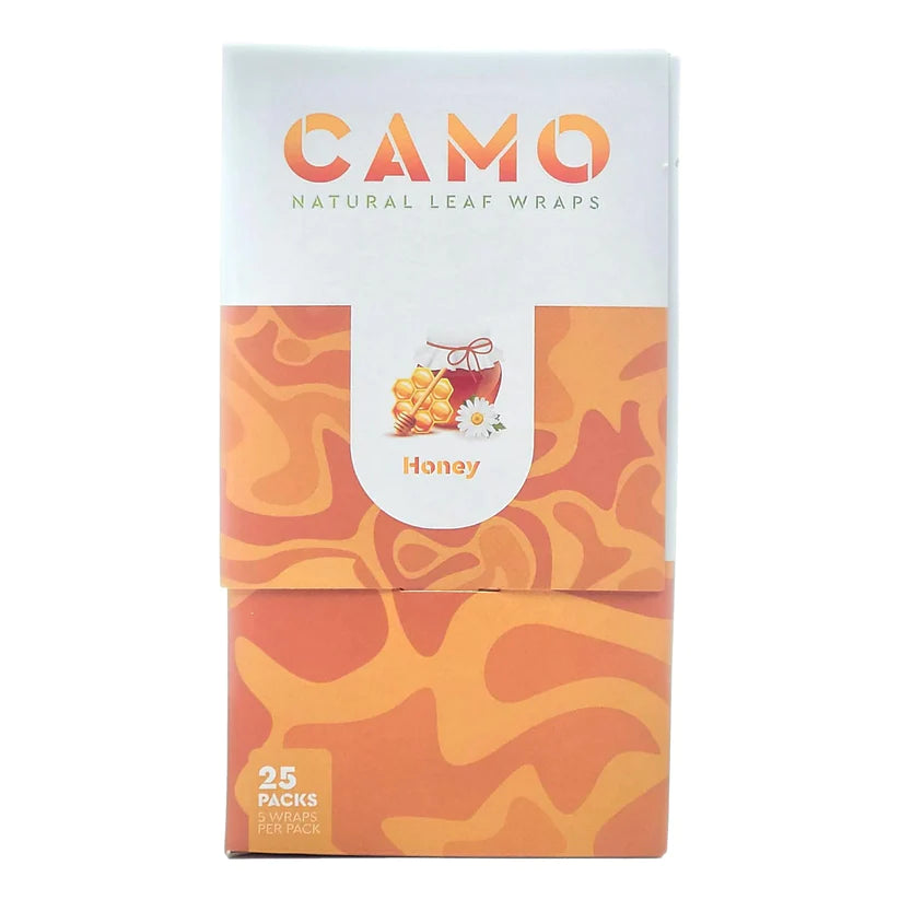 CAMO Natural Leaf Wraps 5ct 25pk