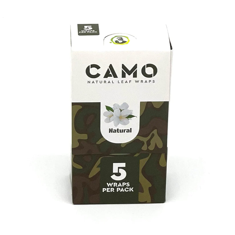 CAMO Natural Leaf Wraps 5ct 25pk