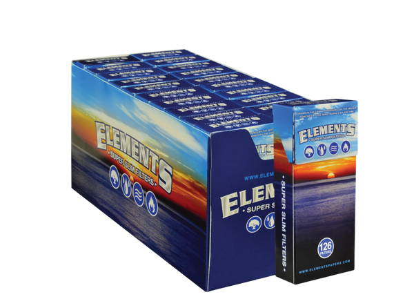 Elements Super Slim Filters 20ct