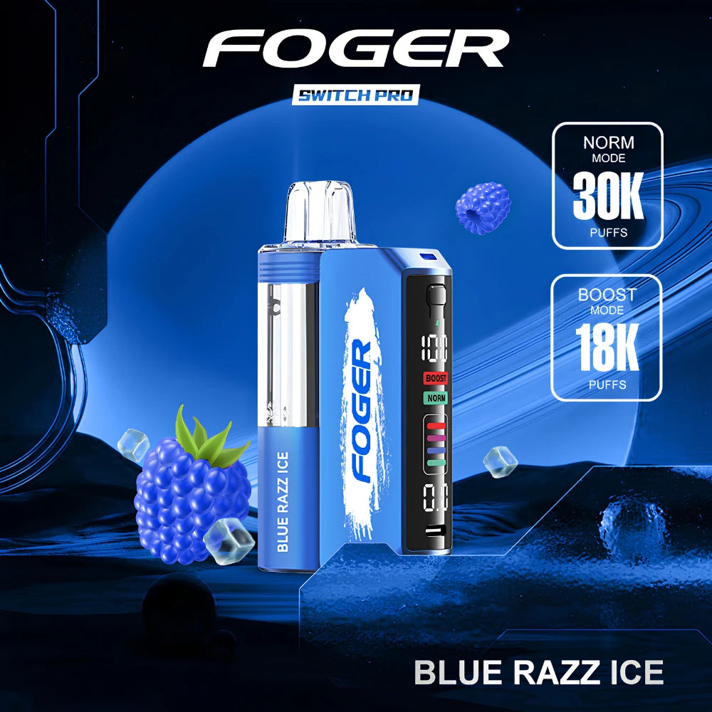 Foger Switch Pro 30000 Puffs Disposable Vape Kit 5CT/Display