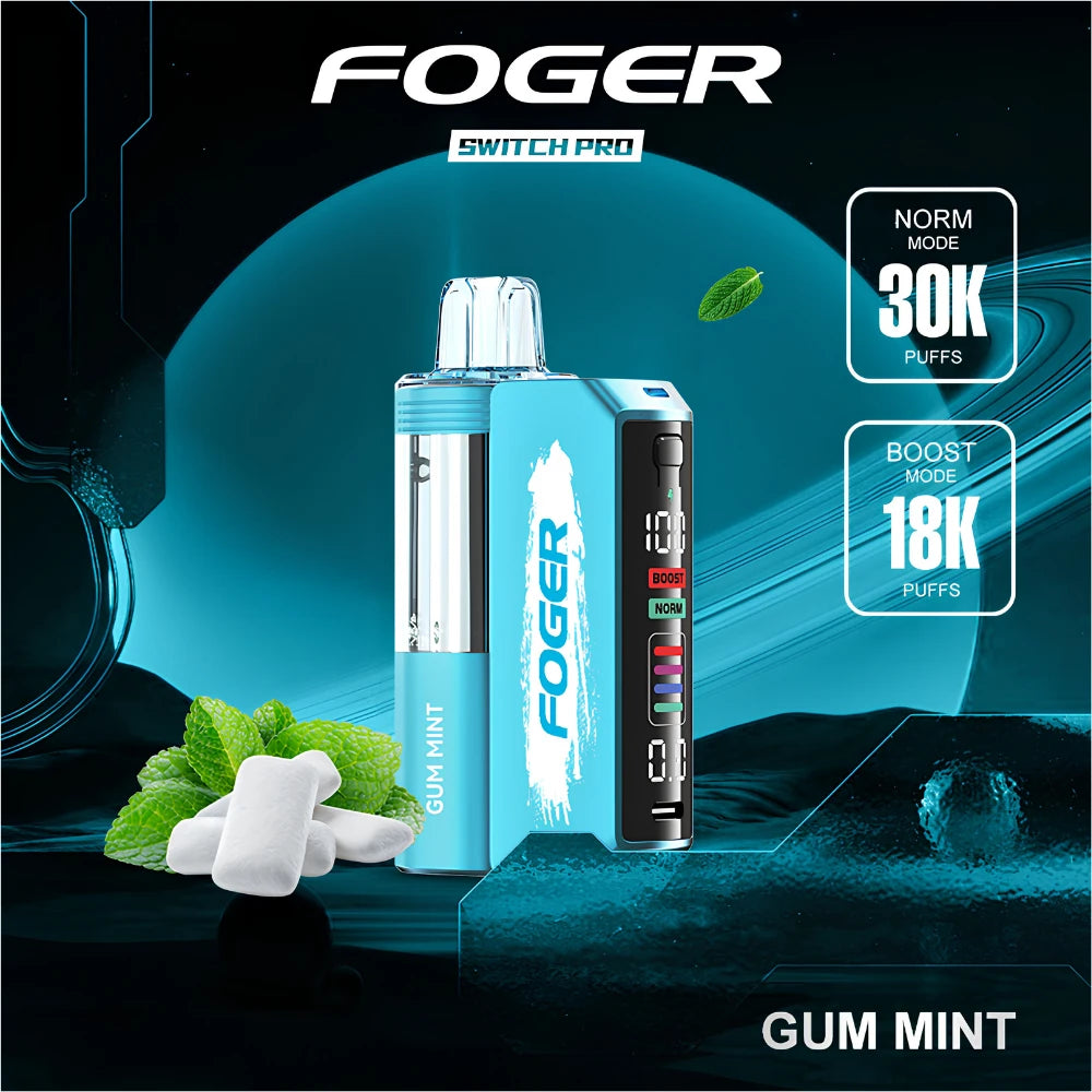 Foger Switch Pro 30000 Puffs Disposable Vape Kit 5CT/Display