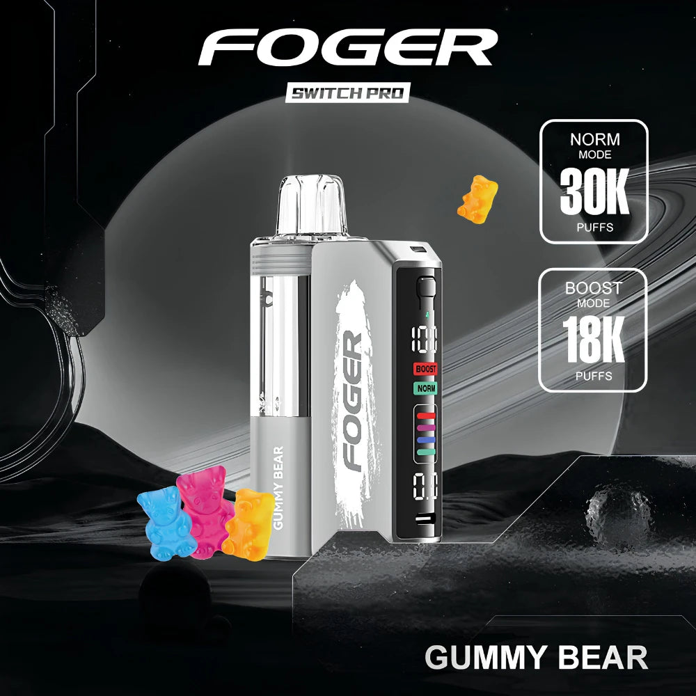 Foger Switch Pro 30000 Puffs Disposable Vape Kit 5CT/Display