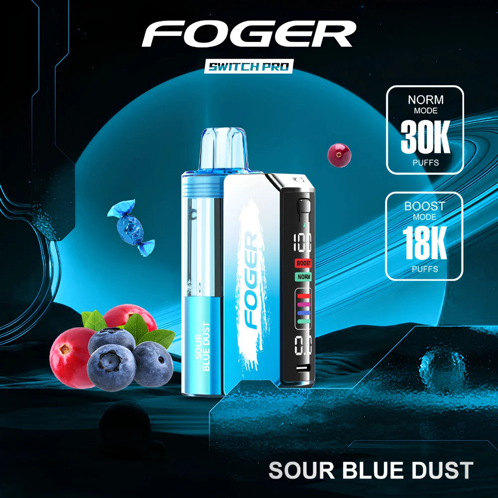 Foger Switch Pro 30000 Puffs Disposable Vape Kit 5CT/Display