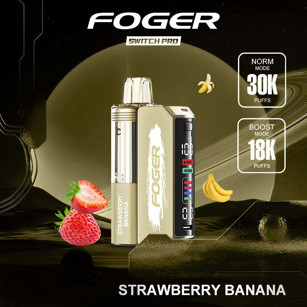 Foger Switch Pro 30000 Puffs Disposable Vape Kit 5CT/Display