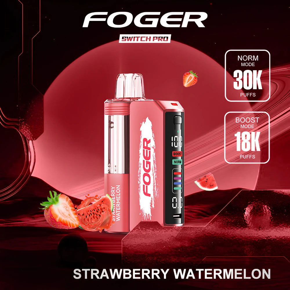 Foger Switch Pro 30000 Puffs Disposable Vape Kit 5CT/Display