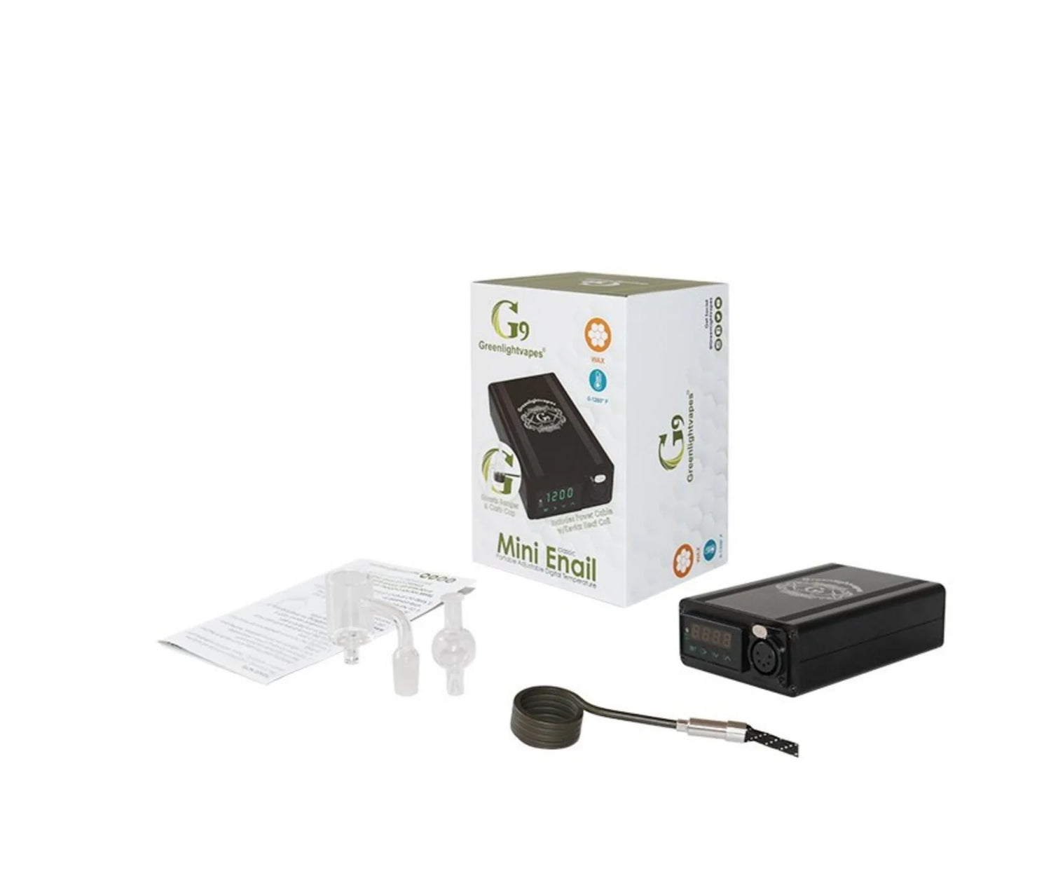 Greenlightvapes G9 Mini Enail Temp Control Dab