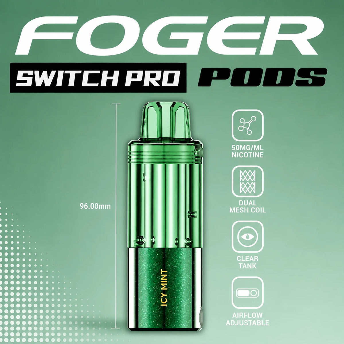 Foger Switch Pro 30000 Puffs Disposable Pods 5CT/Display