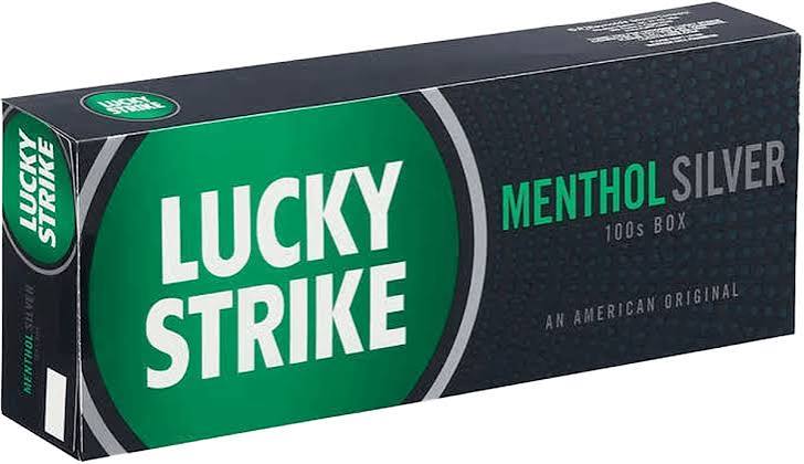 LUCKY STRIKE MENTHOL SILVER 100 BOX/10CT