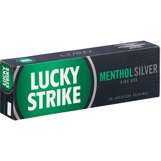 LUCKY STRIKE MENTHOL SILVER KING BOX/10CT