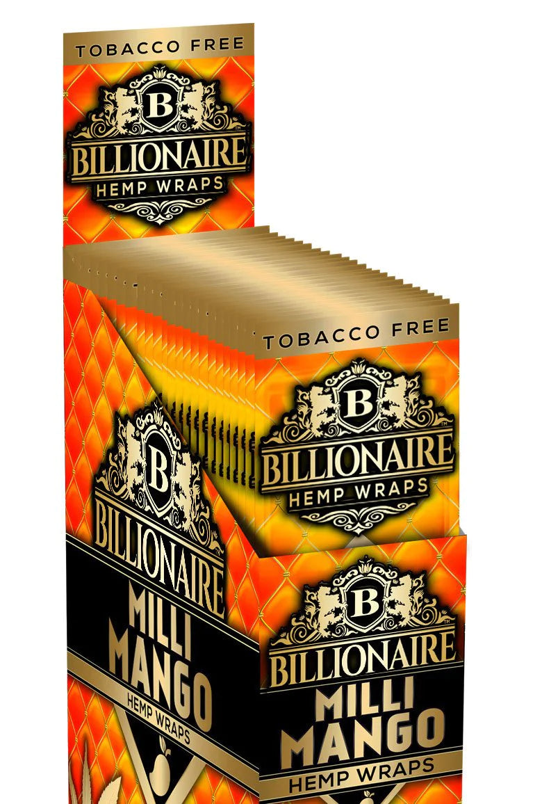 Billionaire Hemp Wraps 2ct 25pk