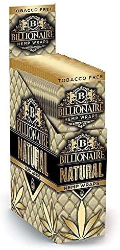 Billionaire Hemp Wraps 2ct 25pk