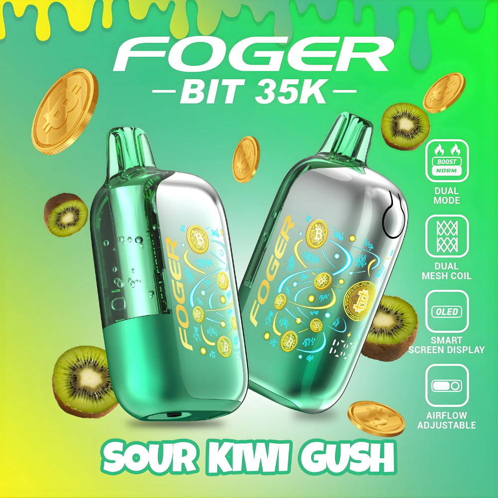 Foger Bit 35000 Puffs Disposable Vape 5CT/Display