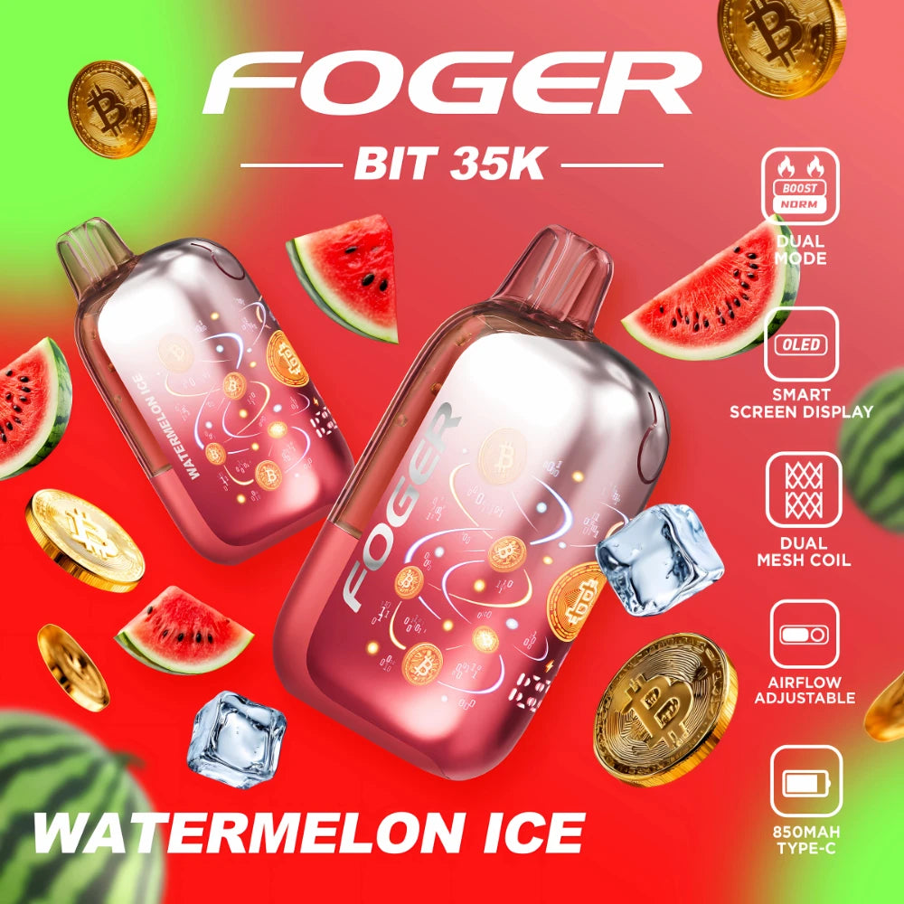Foger Bit 35000 Puffs Disposable Vape 5CT/Display