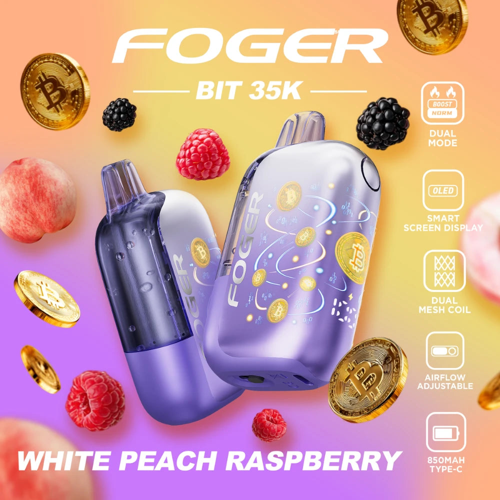 Foger Bit 35000 Puffs Disposable Vape 5CT/Display