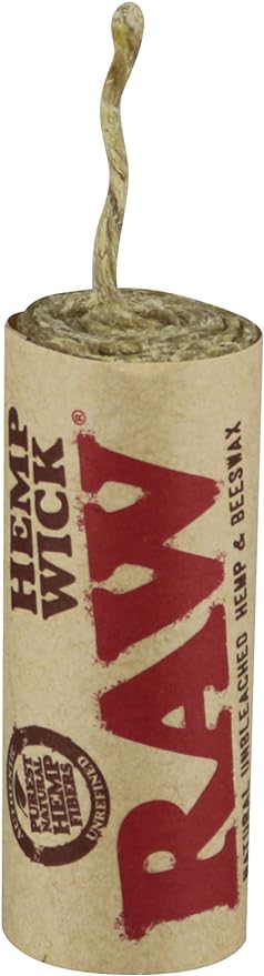 RAW 20ft/ 6 meters Hemp Wick 20ct